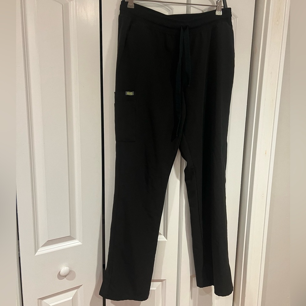 Medline black scrubs pants women’s large tall